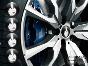 Wheel Badge Brand Sports Temporal Surge Grid